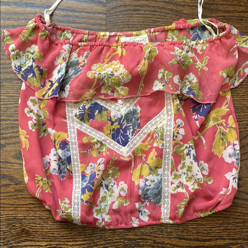 Floral Off-Shoulder Top